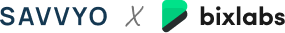 Savvyo and Bixlabs partnership logo